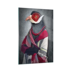 Quadro em vidro - O que estou a fazer aqui?! - 80x120 cm