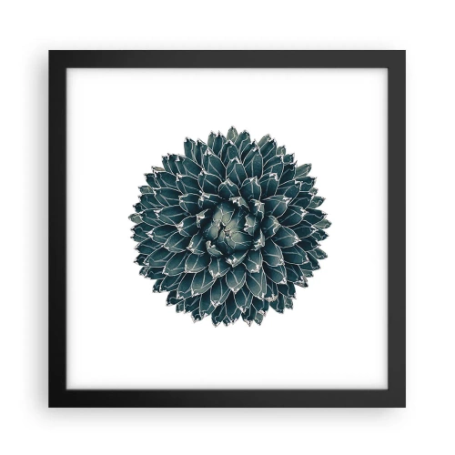 Pôster com moldura preta - Estrela do Deserto - 30x30 cm