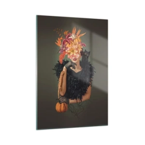 Quadro em vidro - O feitiço da bruxa - 50x70 cm