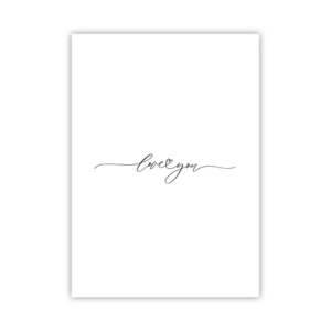 Pôster - Preto e branco - 50x70 cm