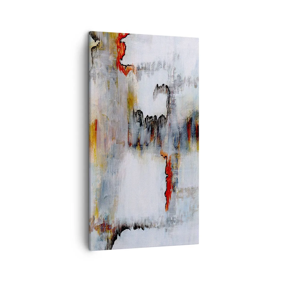 Quadro em tela - Com um palito na água - 45x80 cm