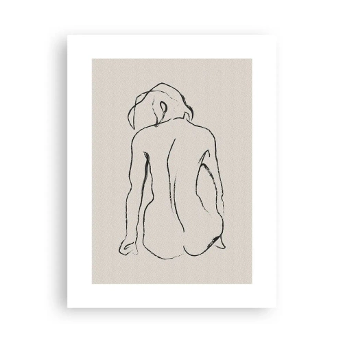 Pôster - Nu de rapariga - 30x40 cm
