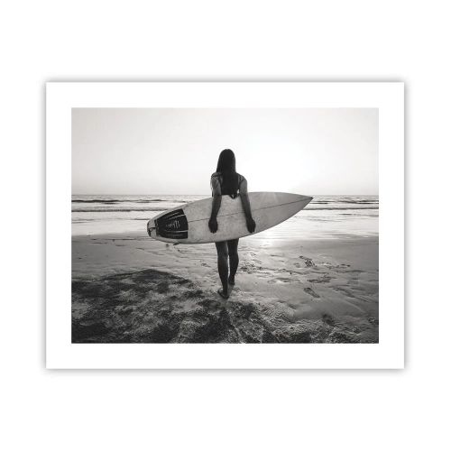 Pôster - Filha da onda do mar - 50x40 cm