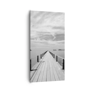 Quadro em tela - Talvez uma viagem... - 65x120 cm