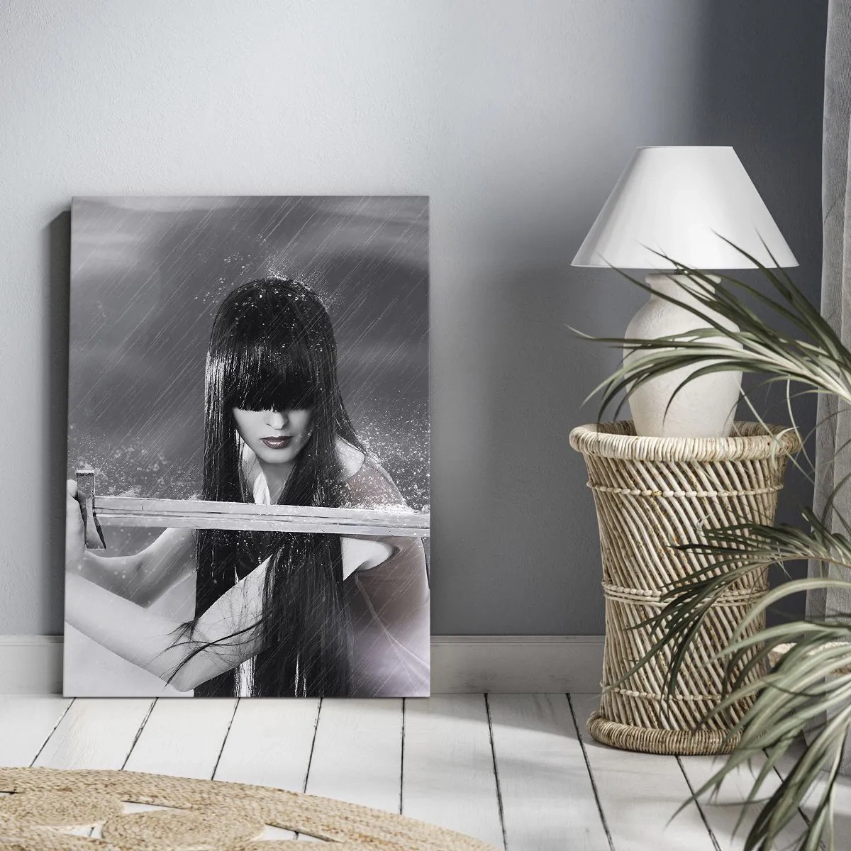 Quadro em tela - Bonita e perigosa - 80x120 cm