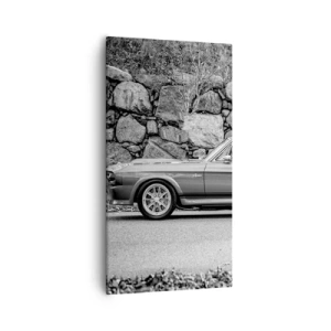 Quadro em tela - Lenda dos anos 60 - 55x100 cm