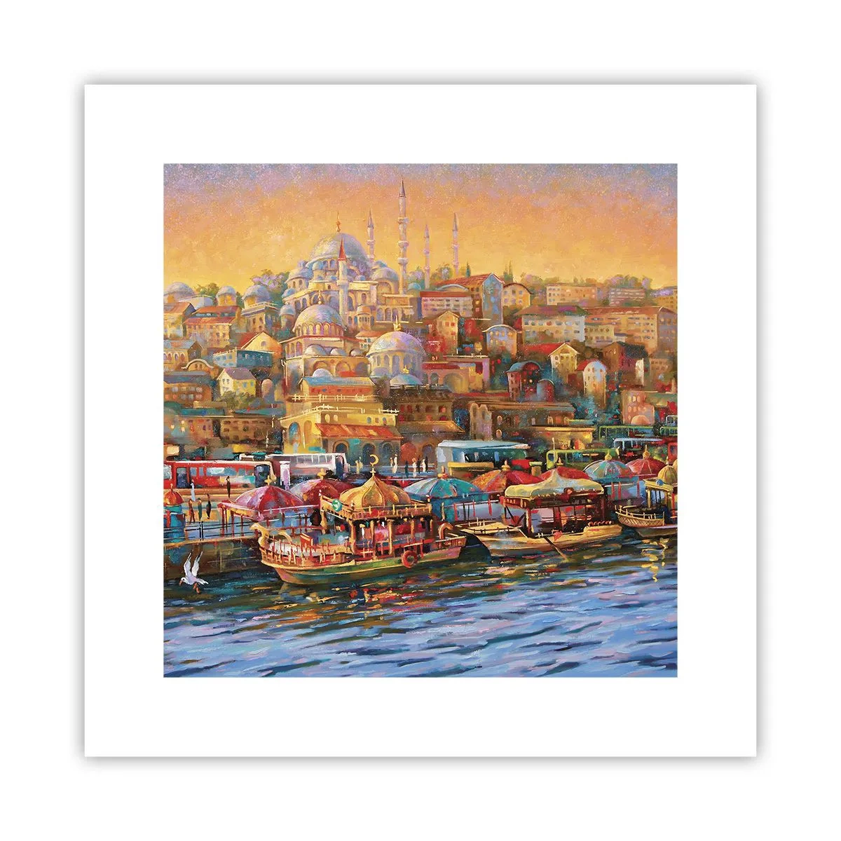 Pôster - Conto de Istambul - 30x30 cm