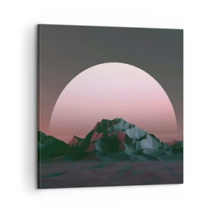Quadro em tela - Numa galáxia vizinha - 60x60 cm