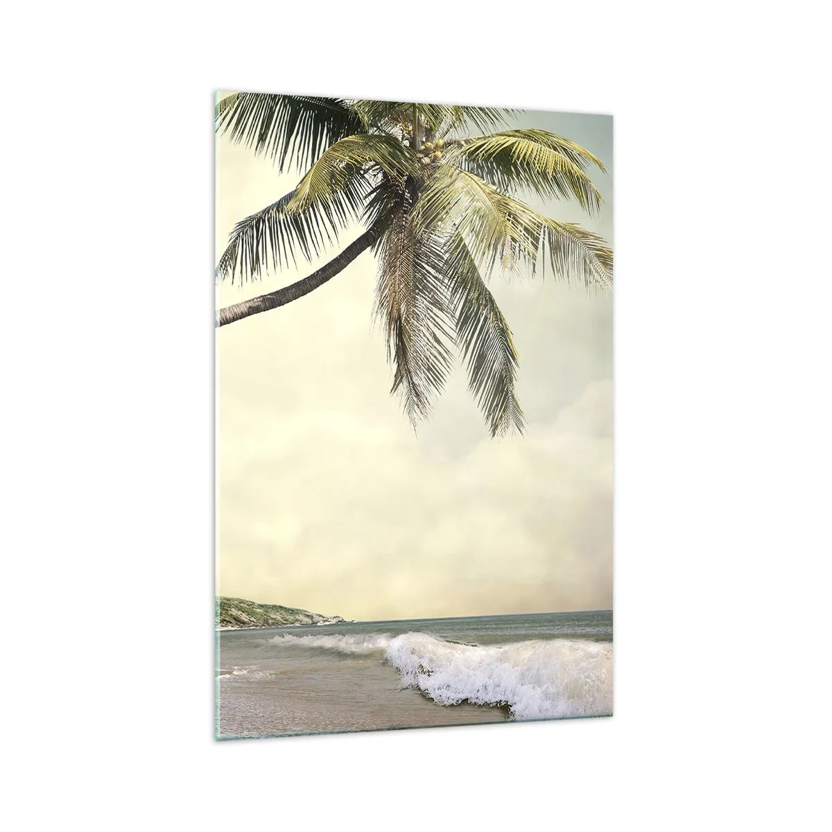 Quadro em vidro - Sonho tropical - 70x100 cm