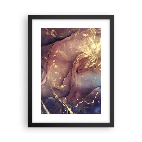 Pôster com moldura preta - Matéria e espírito - 30x40 cm