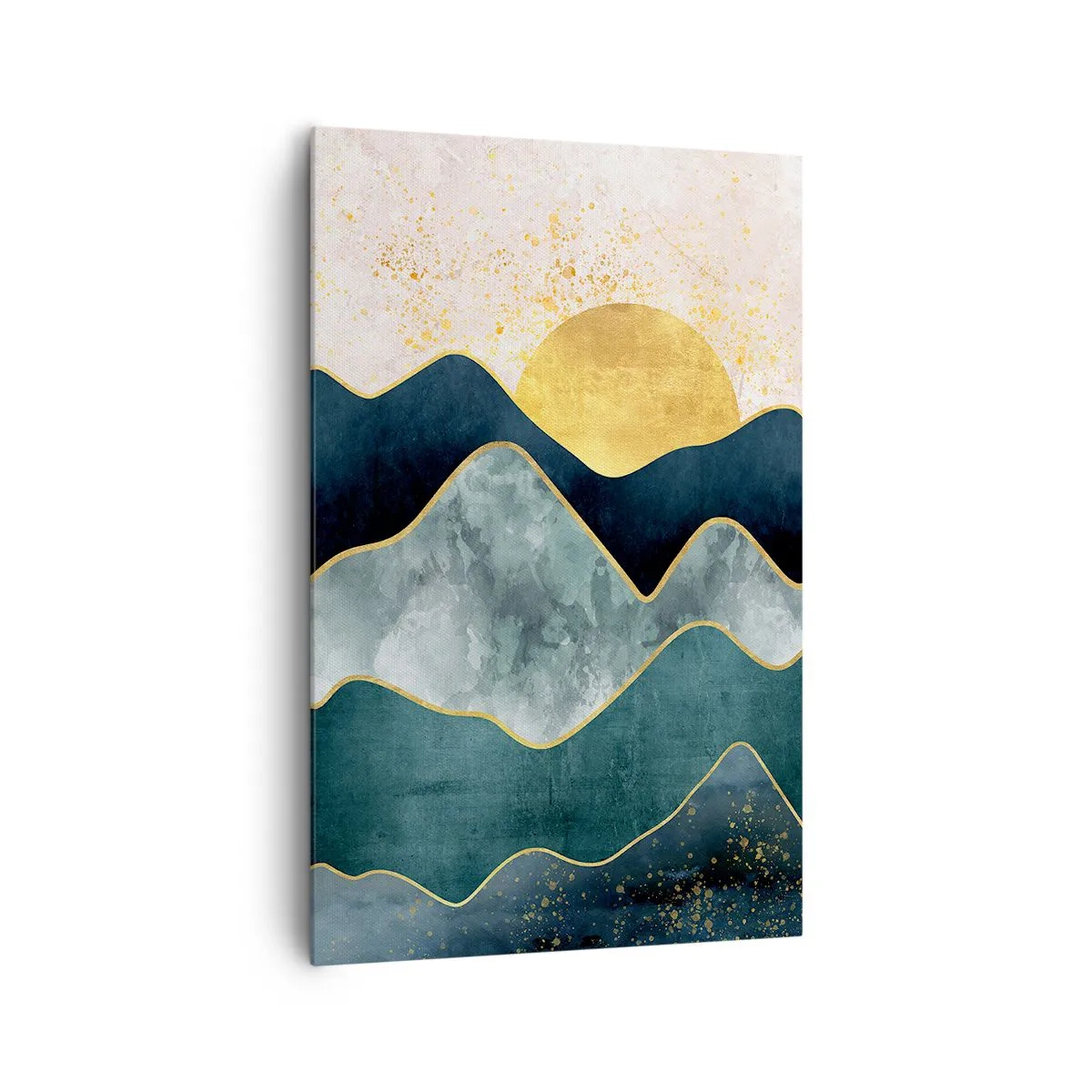 Quadro em tela - Além das sete montanhas - 80x120 cm