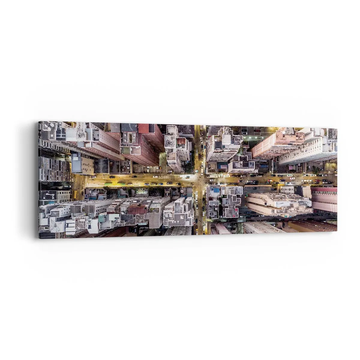 Quadro em tela - Saudações de Hong Kong - 90x30 cm