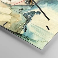 Mostrador com traços