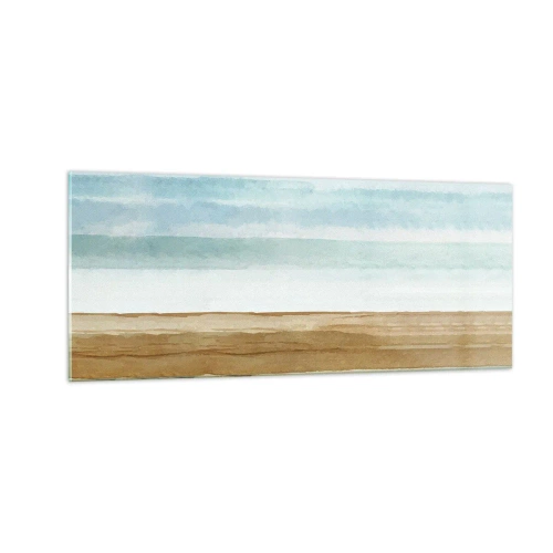 Quadro em vidro - Serenidade - 100x40 cm