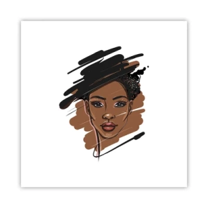 Pôster - Doce como chocolate - 30x30 cm