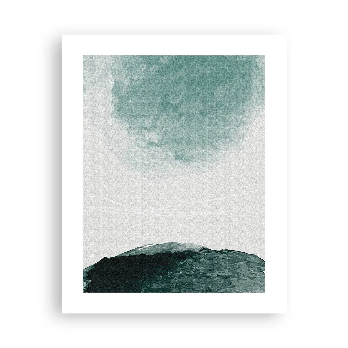 Pôster - Encontro com a neblina - 40x50 cm