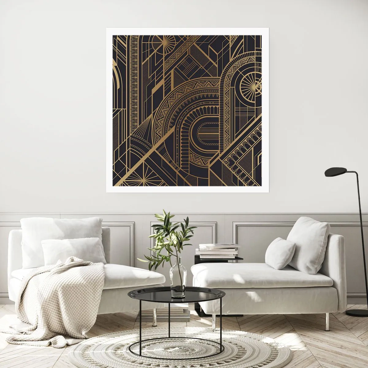 Pôster - Conceitos, ideias, planos - 60x60 cm