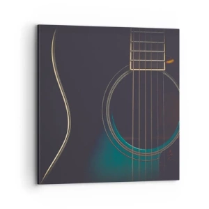 Quadro em tela - Um momento antes de soar - 70x70 cm