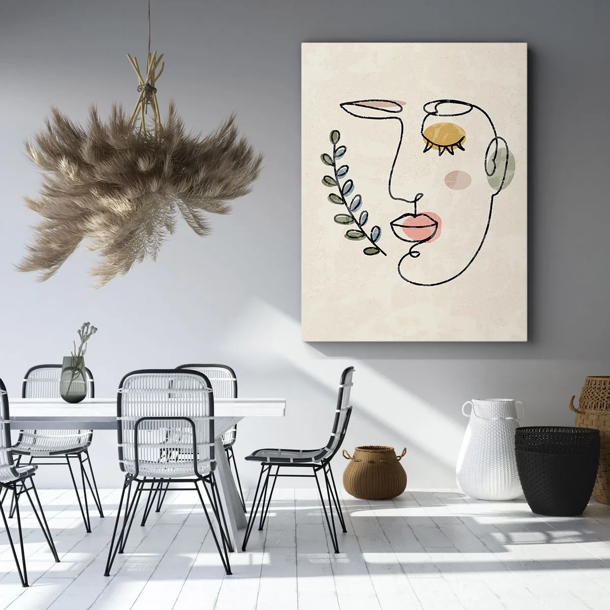 Quadro em tela - Paz encontrada - 80x120 cm