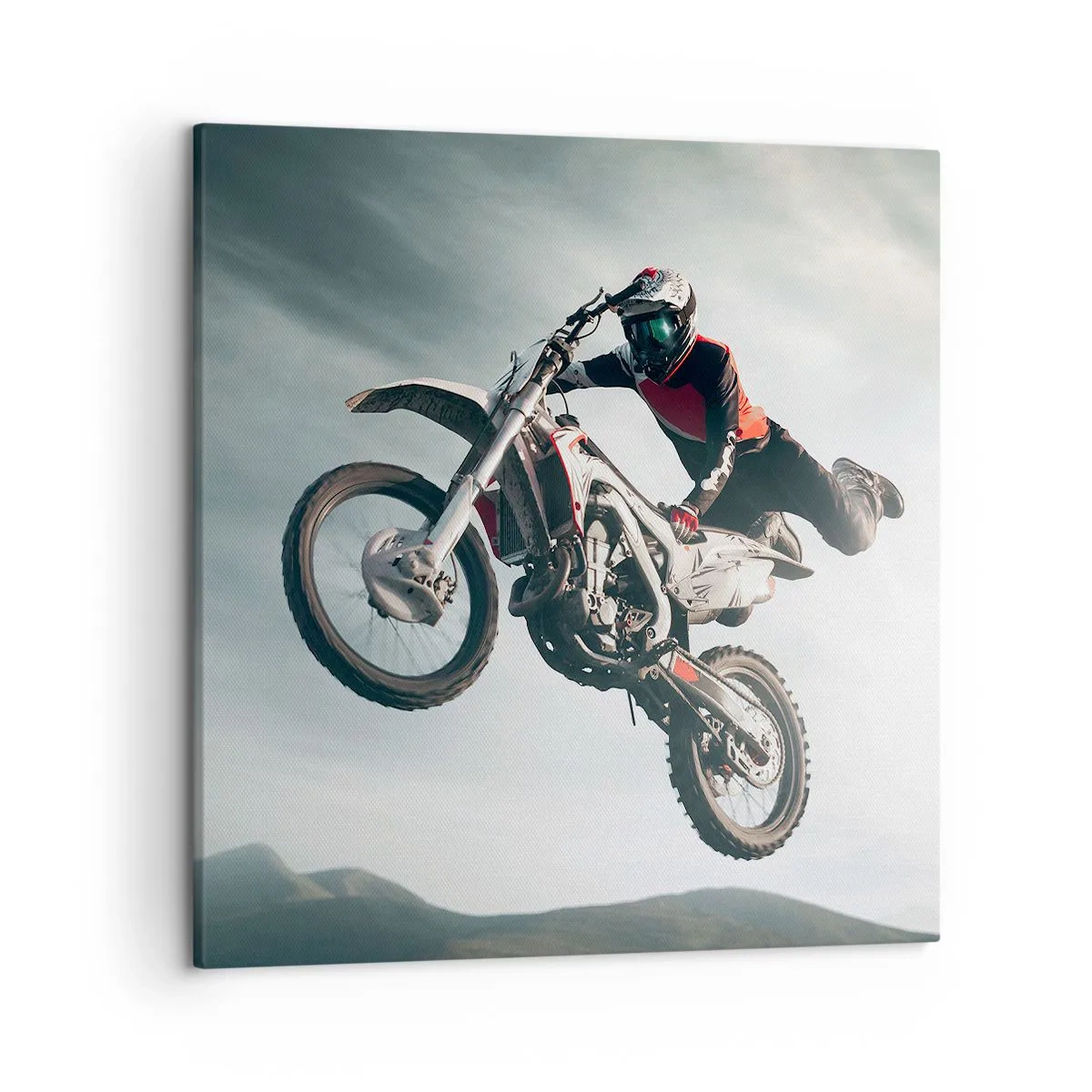 Quadro em tela - Não há diversão sem risco - 50x50 cm