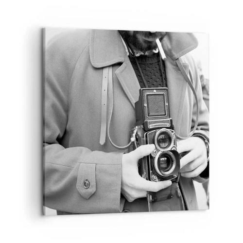 Quadro em tela - Estilo retro - 50x50 cm