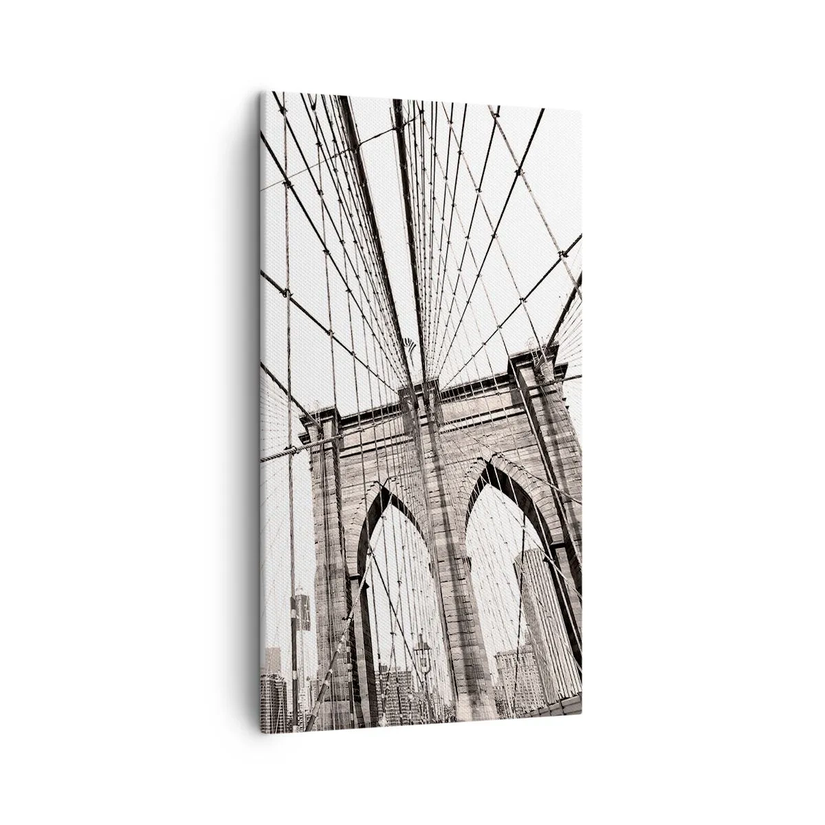 Quadro em tela - Catedral de Nova York - 45x80 cm