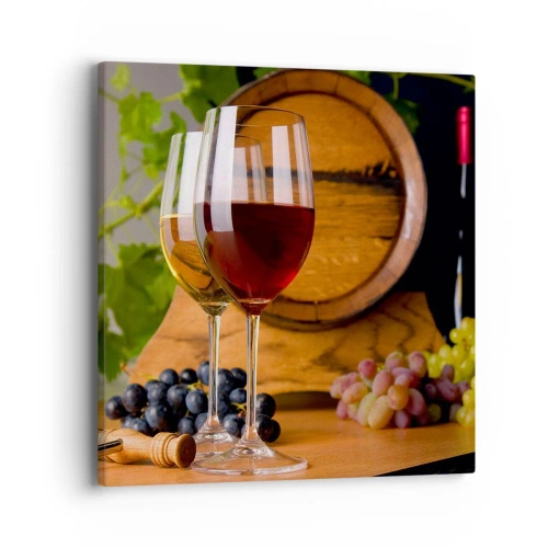 Quadro em tela - Como com os antigos mestres - 40x40 cm