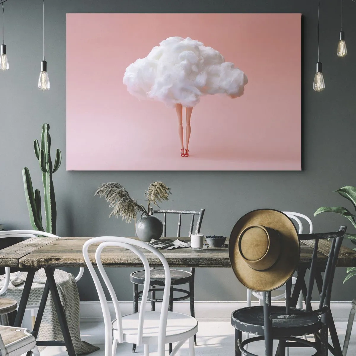 Quadro em tela - Doce promessa - 120x80 cm
