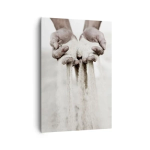 Quadro em tela - Com estas mãos… - 70x100 cm