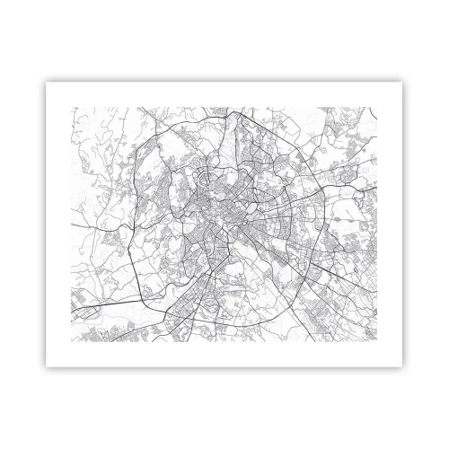 Pôster - Círculo romano - 50x40 cm