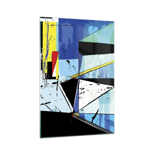 Quadro em vidro - Olhar por um outro ângulo... - 70x100 cm