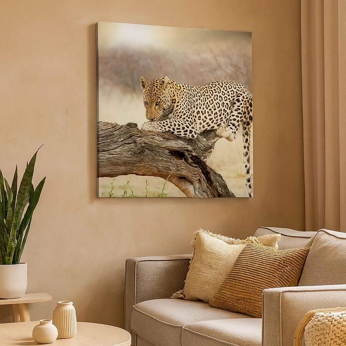 Quadro em tela - Eu sigo o meu próprio caminho - 30x30 cm