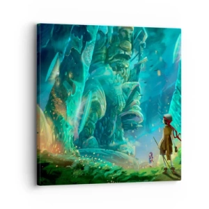 Quadro em tela - Do Grande Livro de Contos de Fadas - 30x30 cm