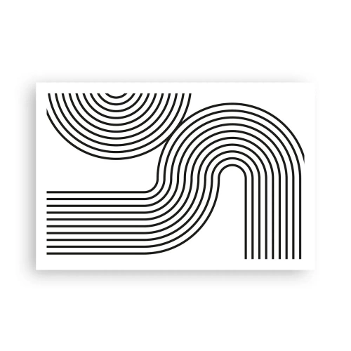 Pôster - Na curva - 91x61 cm