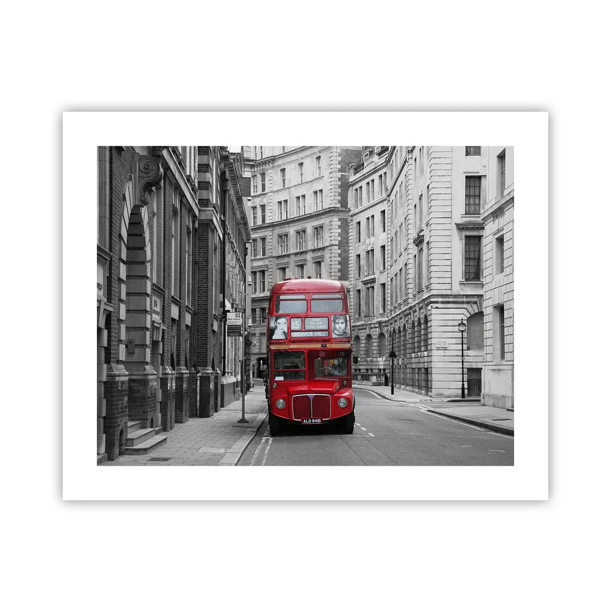 Pôster - A vida quotidiana não deve ser cinzenta - 50x40 cm