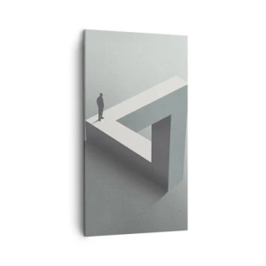 Quadro em tela - Mas é possível - 45x80 cm