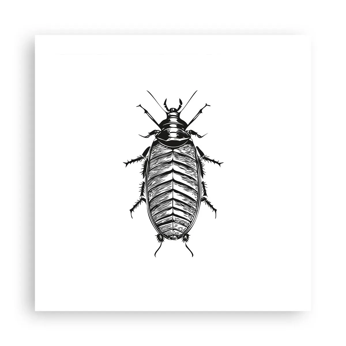 Pôster - Que exemplo! - 50x50 cm