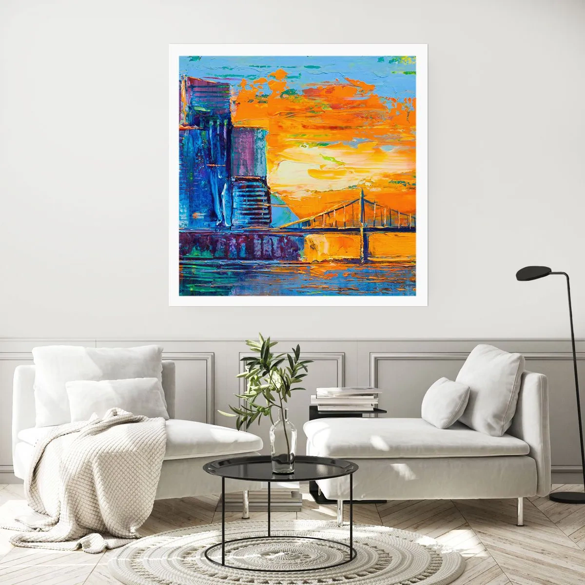 Pôster - Cultura e natureza - 40x40 cm