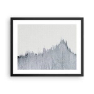 Pôster com moldura preta - Um registo misterioso - 50x40 cm