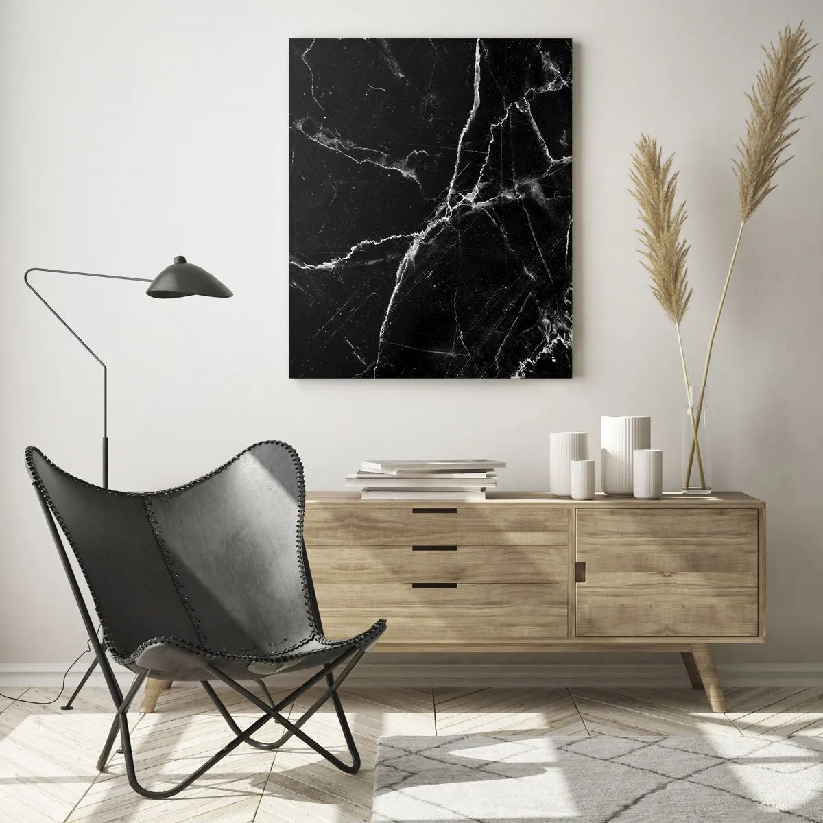 Quadro em vidro - A vida secreta da pedra - 50x70 cm