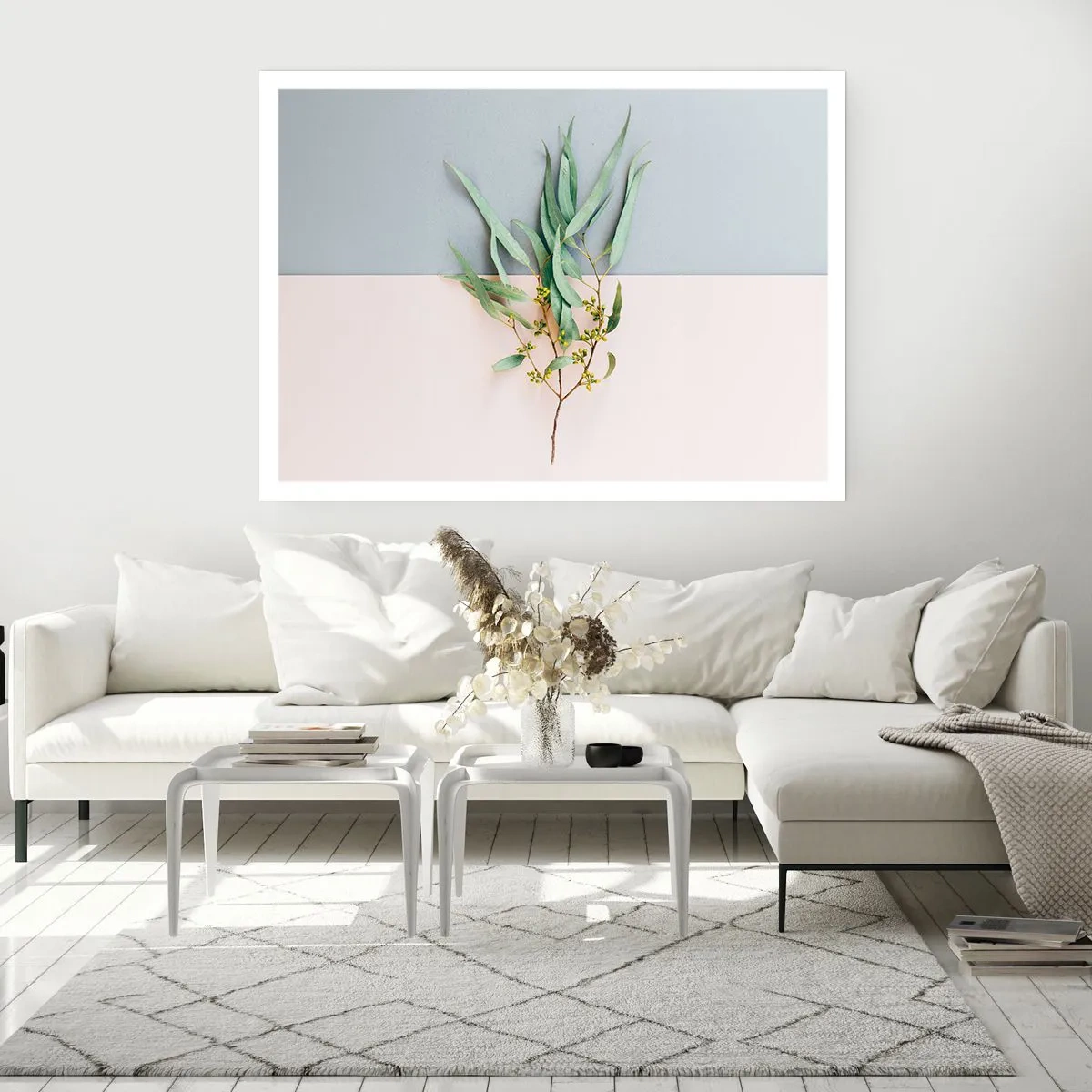 Pôster - Sutileza pastel - 91x61 cm