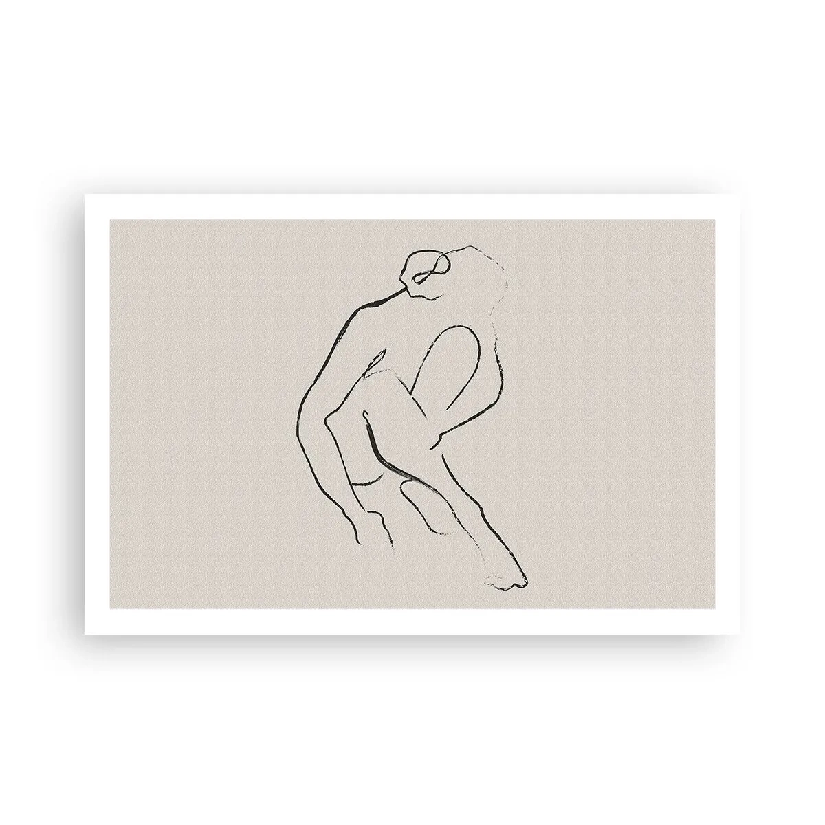 Pôster - Esboço íntimo - 91x61 cm