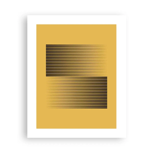 Pôster - Quadratura de opostos - 40x50 cm