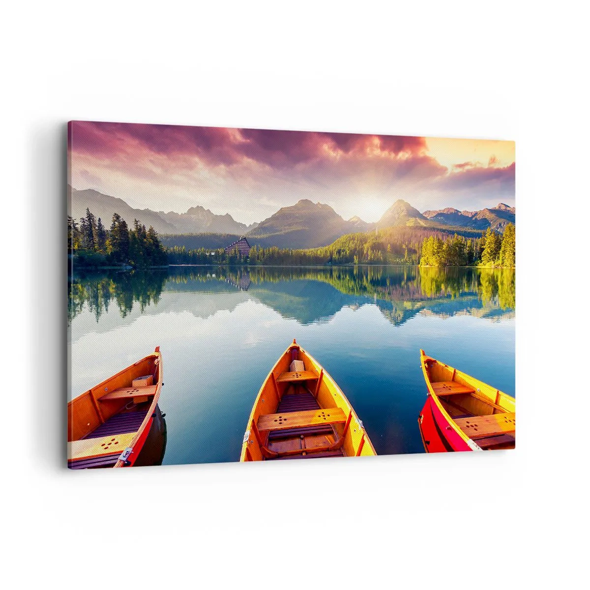 Quadro em tela - Nada contra a natureza - 120x80 cm