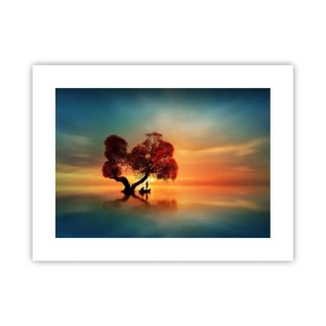 Pôster - A distância e o silêncio do mundo - 40x30 cm