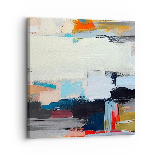 Quadro em tela - Há um método? - 30x30 cm