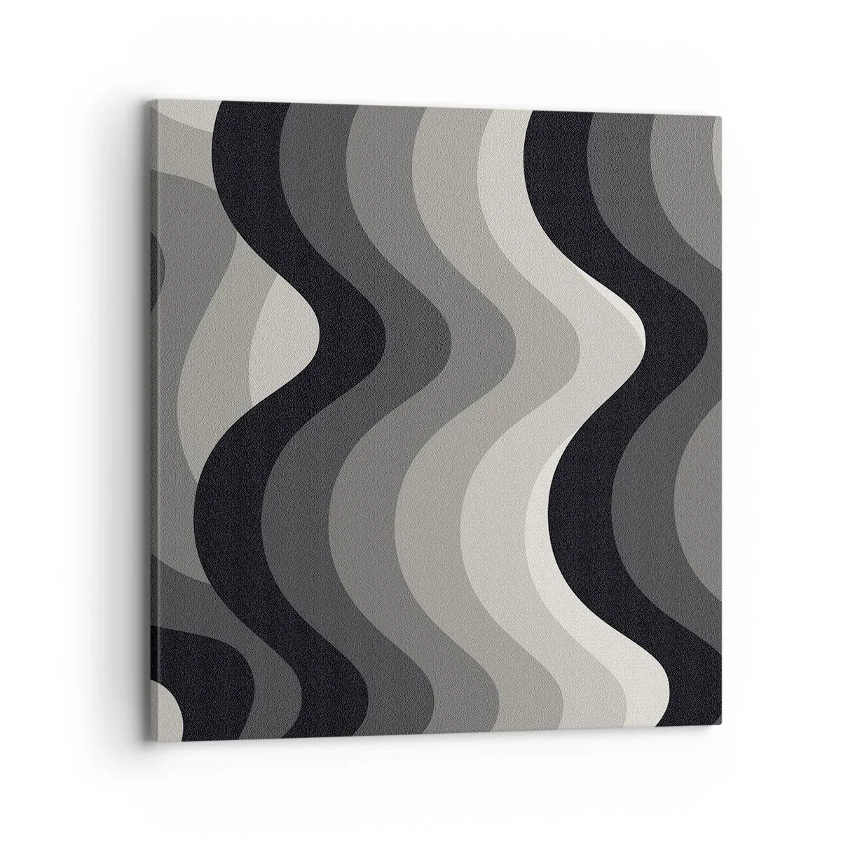 Quadro em tela - Onda após onda - 70x70 cm