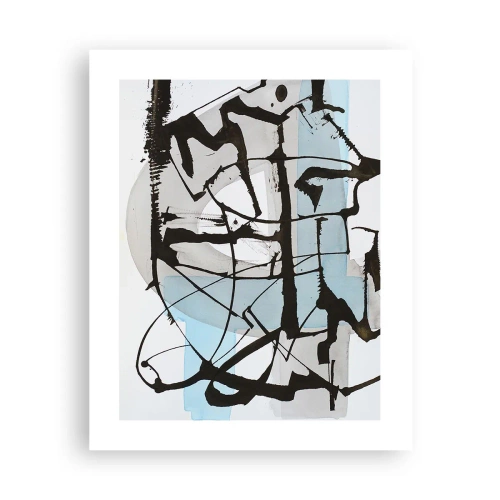 Pôster - Azul mesmo assim - 40x50 cm