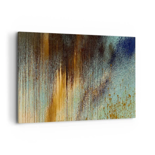 Quadro em tela - Uma composição colorida não acidental - 100x70 cm