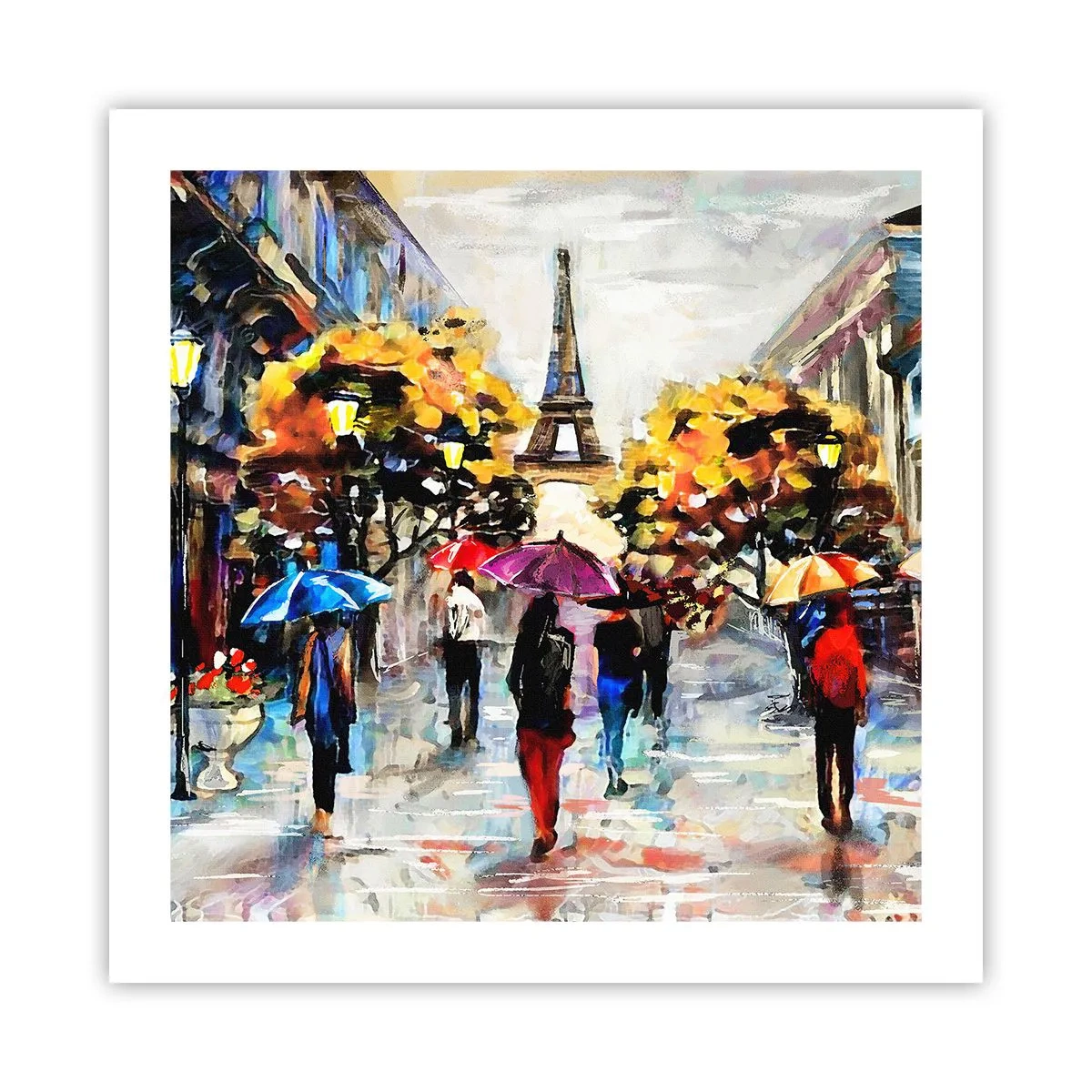 Pôster - Especialmente bonita no outono - 50x50 cm